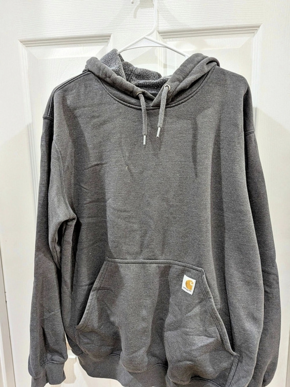 Carhartt Loose Fit Midweight Logo Sleeve Graphic Sweatshirt K288 Loose Fit Gray